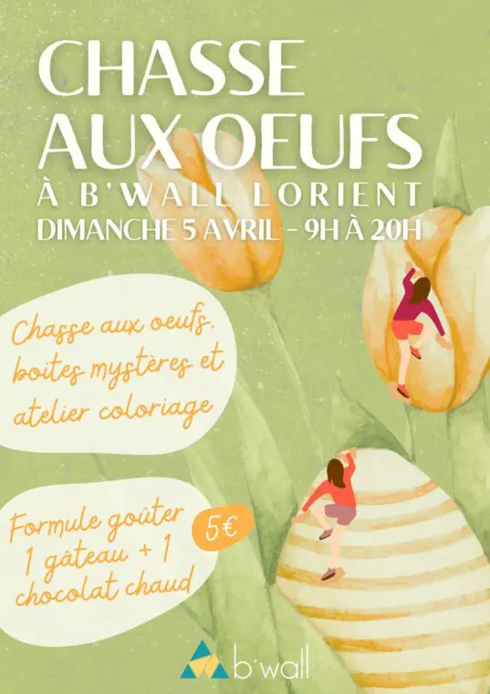 Chasse aux oeufs B'wall Lorient B'wall Vannes