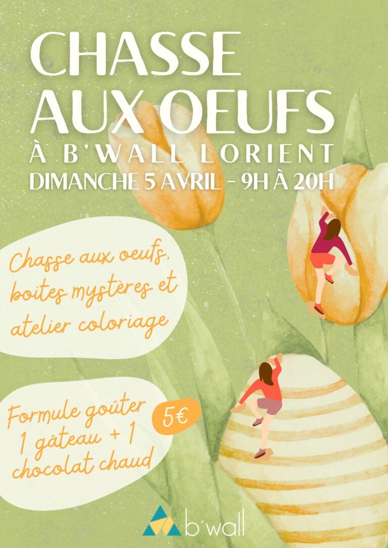 Chasse aux oeufs B'wall Lorient B'wall Vannes